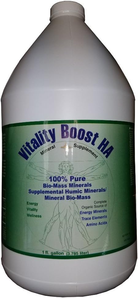 Viatlity Boost HA Humic Minerals Spurenelemente Vitamine und Aminosäuren Morningstar Mineralien (1 Gallon)