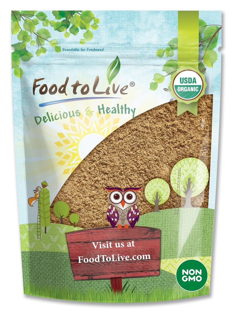 Cibo per vivere - Polvere Camu Organica Camu, 2 Pounds - Non OGM, Kosher, Raw, Superfood Vegan, Bulk, Non Irradiated, Pure, Grande per cuocere e bevande