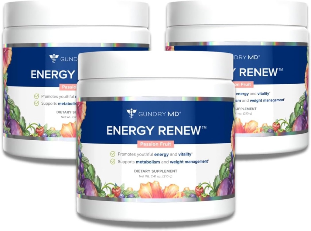 Gundry MD Energy Renew Muscle Recovery and Cardiovascular Health Support Supplemento (3)