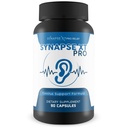 Synapse XT Pro - Formule de soutien à l'acouphène - Soutien Réduction de l'inflammation, du bruit et de l'oxydation - Formule de soulagement à base de plantes acouphènes - Ginseng, curcuma, et beaucoup plus Herbes, 90 Compte (paquet de 1)