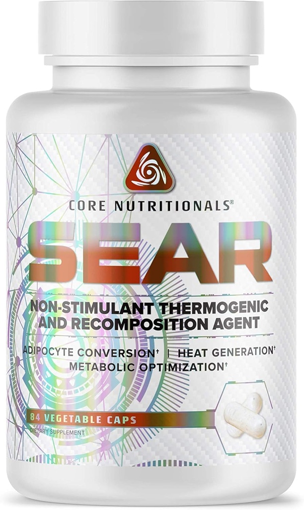 Nutrizioni Nutrizioni Nutrizioni Sear Thermogenic & Recomposition Agent | Non Stim Fat Burner | Weight Management Support | con Paradoxine Grains of Paradise | 84 Capsule vegetali