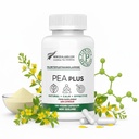 Neuseeland - Palmitoylethanolamid 600mg + Luteolin - Micronized Pea Supplements - 120 Vegan Kapseln