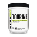 NutraBio Taurine Powder 500g | Pure Free-Form L-Taurine Amino Acid Supplemento | Supporta la salute cellulare, l'energia e il benessere | Non OGM, USP Grade