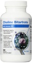 Roex Vitamine | Choline Bitartrate | Verbesserte Gehirnaktivität | Cellular Function | Nutritional-Supplement | 120 Count