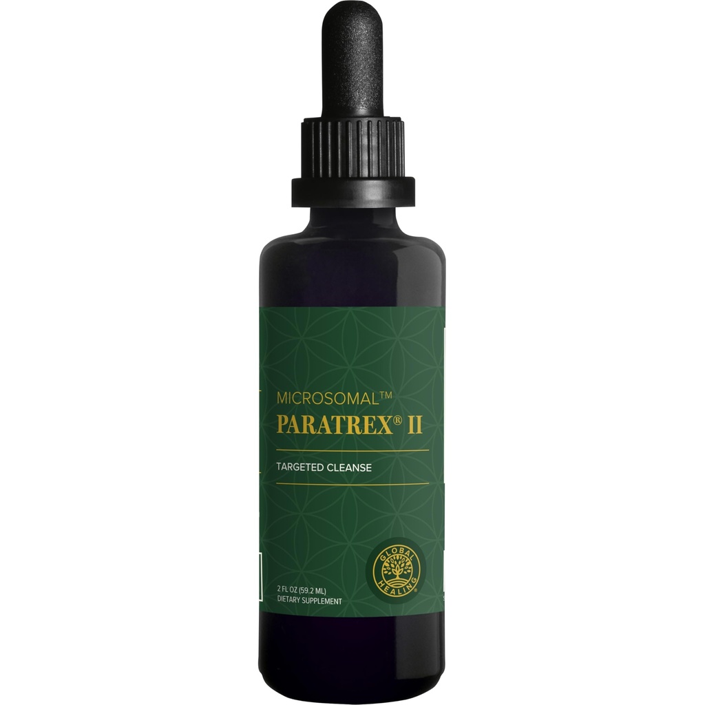 Global Healing Paratrex II - Support de désintoxication avancé - 2 Fl Oz