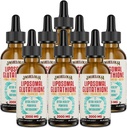 Liposomale Glutathione Liquid 2000MG – Antioxidante Detox-Ergänzung für Damen und Herren, Aging Defense, Liver Function & Energy, mit Hyaluronsäure + Aloe Vera + Vitamin C, Natural & Vegan, 16 FL.OZ