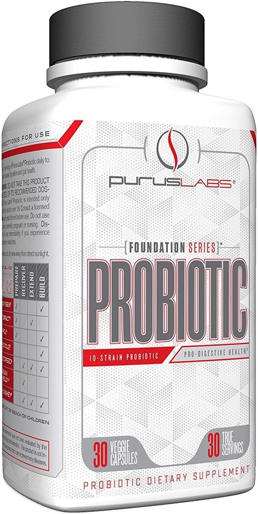 Purus Labs PROBIOTIC Capsule, 30 Serve