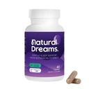 Univera 1mg Melatonina, Sogni naturali, Ingredienti botanici ed erbe, Qualità del sonno di sostegno, Mattina fresca, 250mg Maizinol, Aiuto al sonno (60 capsule, 30 giorni di alimentazione)