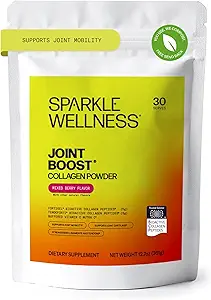 Sparkle Wellness FORTIGEL & TENDOFORTE Collagen Peptide | Collagen Powder mit Calcium Ascorbate Vitamin C zur Unterstützung der Gelenkmobilität, Tendon & Ligament Health | Joint Boost (Mixed Berry) [30-Serves]