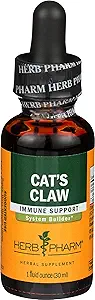 Herb Pharm Cat's Claw (UNA de Gato) Extrait liquide pour le support du système immunitaire - 1 Ounce