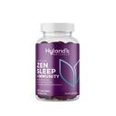 Hyland's Rest and Fortify Zen Sleep Aid and Immune Support, 42 Vegan Gummies, con Melatonina e L-teanina per il supporto al sonno e Organic Black Elderberry, Vitamina C e Zinc