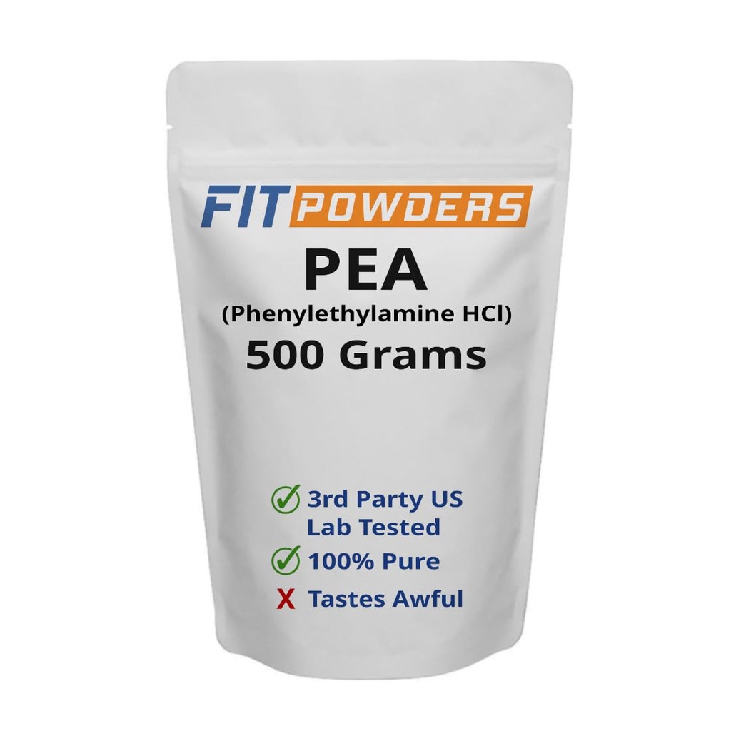 Phenylethylamine Supplement (500 Grams) Phenethylamine HCL Form