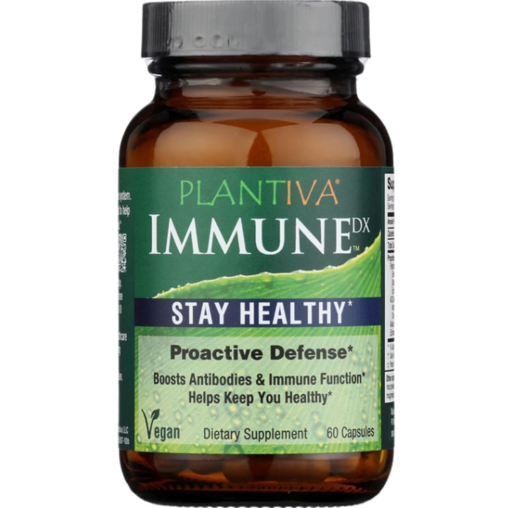 ImmuneDx sana Immune Boost supplemento di erbe giornaliero, resistenza naturale, difesa del corpo intero con Echinacea & Ginseng - Vegan - 60 capsule