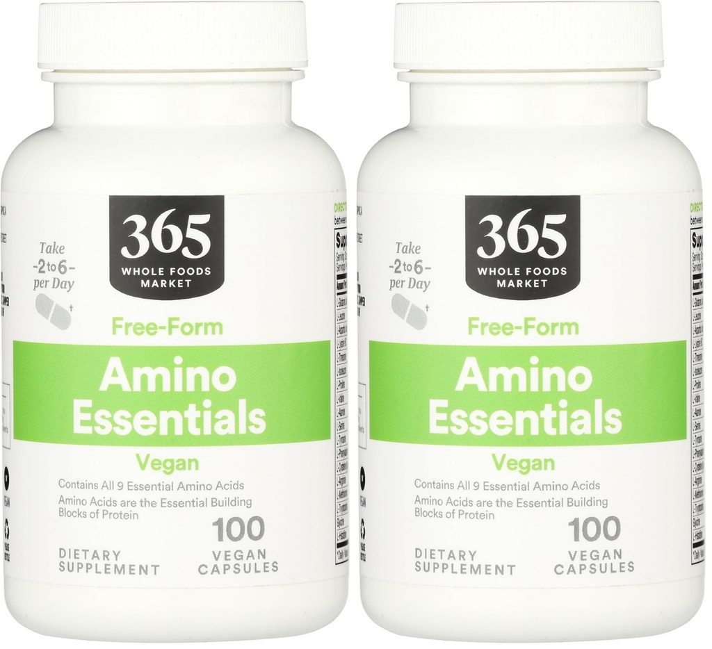 Mercato degli alimenti integrali, Amino Essentials, 100 ct (Pack of 2)