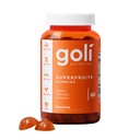Goli Nutritional Supplement, SuperFruits Beauty Gummy Vitamin - 60 Count - Collagen-Promoting Ingredienti - Frutta mista, Vegan, Plant-Based, Non OGM, Gluten-Free & Gelatin Free