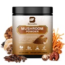 Mushroom Coffee - Lions Mane Mushroom Powder Instant Coffee mit Lion's Mane, Reishi, Chaga, Cordyceps, und Türkei Tail - Pilz Coffe Alternative für Energie, Mental Clarity & Focus, Brain Booster