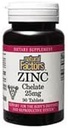 Natürliche Faktoren - Zink Chelate 25mg, Unterstützung für gesunde Haut und Immunfunktion, 90 Tabletten