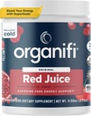 Succo rosso Organifi - Polvere di energia Riduce Ceppi di Pomeriggio e Aumenta la Digestione e Sistema immunitario, 30 Serve