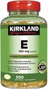 Kirkland Signatur Vitamin E 180mg, 500 Softgels