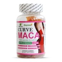 Curve Maca Gummies, 3000mg Vitalitätsergänzung für Damen, Unterstützung Butt/HIPS & Gluteal Muskelvergrößerung, 60 Count
