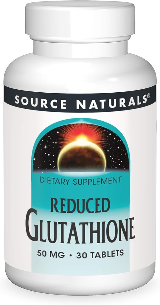 Quelle Naturals Glutathione, Ergänzung für Leberunterstützung, 50mg - 30 Tabletten