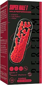 PERFORMIX - Super Male T - Testosteron-Booster - Stärke & Muskel - Fördert Ausdauer, Stamina, Libido, Mood & Mental Clarity - Masse Gainer - 26 Portionen
