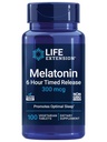 Estensione della vita DHEA 25mg e Melatonin 6 ore Rilasciare 300mcg - 100 capsule e 100 compresse