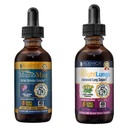 MunoMax & Bright Lungs - Advanced Immune & Lung Support Supplement - Flüssige Lieferung für bessere Absorption - Elderberry, Lobelia, Echinacea, Turmeric, & More!