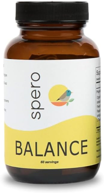 Balance Spectrum Supplement, für Menschen mit besonderen Ernährungsvoraussetzungen, mit Bio Broccoli Sprout, Passionflower, bessere Kommunikation, Verbesserung der sozialen Interaktionen und Verbesserung Schlaf - 60 Zähler