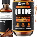 HERBIFY Quinine Tincture - Quinine Liquid Extract for Healthy Digestion - Quinine Cinchona Supplemento per una migliore assorbimento - US Made Product - per uomini e donne 4oz (120ml)