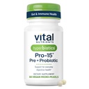 Hyperbiotiques Nutriments vitaux Pro-15 Prébiotiques et probiotiques pour les femmes et les hommes