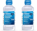 Basic Care Oral Elektrolytlösung, entflammt, 33.8 Fl Oz (Pack von 2)