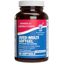 30-en-1 Multivitamine adulte avec fer - Antioxydant riche de plus de 50 multivitamines pour les femmes et les hommes avec des vitamines A C D E B Complexe Zinc Magnésium Myo Inositol Lutéine Lycopène et plus - 1 mois d'approvisionnement