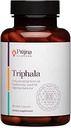 Dr. Chaudhary’s Prajna Ayurveda Triphala con Amla, Haritaki & Bibhitaki è una formula ringiovanente che è tradizionalmente utilizzata per una corretta digestione e eliminazione, Vegan, senza glutine, senza soia, organico