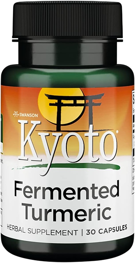 Swanson Kyoto Fermenteed Turmeric 30 CAPS