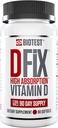 Biotest D Fix - 5000 IU High-Absorption Vitamin D3, 90 Portionen - 90 Softgels