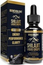 Gocce liquide di Shilajit dell'Himalaya puro - gocce di Shilajit naturali 1000mg - minerali di Trace 85+ & 40% Acido Fulvico per il potenziamento dell'energia, Detox Cleanse, Supporto per la resistenza e l'immunità - fornitura di 50 giorni