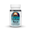 Source Naturelles Niacine sans mouche, B-3 500 mg - 60 comprimés