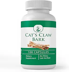 Ingredienti originali puro Gatto di artiglio Bark, (100 capsule) Sempre puro, Nessun Additivi o Filler, Lab verificato