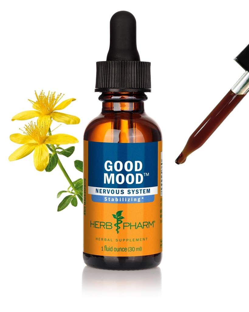Herb Pharm Bonne formule à base de plantes liquides avec le millepertuis pour un équilibre émotionnel sain - 1 once