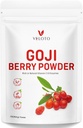 Polvere di bacche di Goji, estratto di Wolfberry 10:1 polvere di estratto di erbe di bacche di Goji puro per la salute degli occhi, Antiossidante di vitamina C naturale, non OGM, senza glutine, senza solfato, 1lb (16Oz)