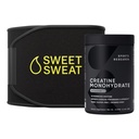 Recherche sportive Creatine monohydratée et suif sucré Trimmer - Noir et jaune (Moyen)