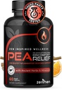 Palmitoylethanolamide (Pea) 600mg - Terza Parte Testata - con Luteolin, White Willow Bark, Magnesio - Supporta Sistemi Immune e Nervosi sani, Giunti & Sciatic Nerve Relief - 60 Capsule Vegan