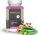 Mountain Peak Nutritionals Permeable Gut Formula - Hilft Stomach & Darm Futter zu schützen - Leaky Gut & Gastro Support Supplement - Allergische Nahrungsergänzung (90 vegetarische Kapseln)