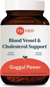 Ayush Herbs Guggul Power - Vitamines métaboliques pour les femmes et les hommes, pilule quotidienne, supplément de santé métabolique pure et naturelle avec Guggul - 90 capsules végétariennes (1 comte)
