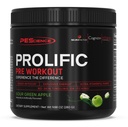 PEScience Prolific Energy Pre Workout – L Citrulline per l'ossido nitrico, Rhodiola & CDP Choline Nootropic per il fuoco – Preallenamento per gli uomini e le donne – 40 Scoops, Sour Green Apple