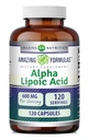Stupefacente Formulas Alpha Lipoic Acid | 600 Mg Per Serving Supplement | Capsules | Non-GMO | Gluten Free | Made in USA (Unflavored)