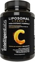 Intelligent Labs Vitamina C 1000mg, 180 Capsule Veggie, Biodisponibile, Supporto Energetico e Immune, Integratore Antiossidante con Olio MCT e Lecitina Sunflower, Alimentazione 90-Day