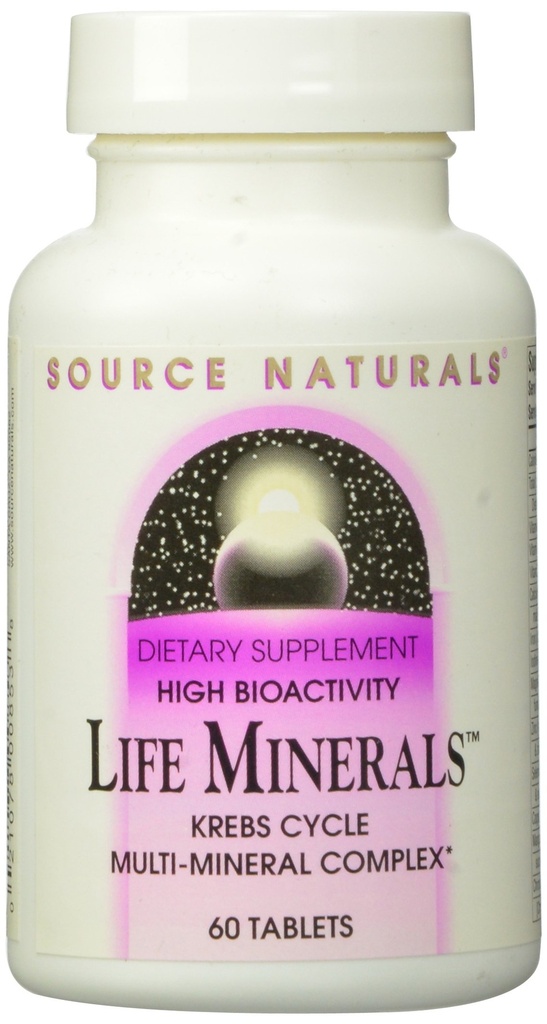 Quelle Naturals Life Minerals, Krebs Cycle Multi-Mineral Complex,60 Tabletten