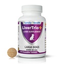 Supplément complet de soutien du foie pour les grands chiens. Comprimés croustillants savoureux combinant les mêmes, SPC, Silybin A+B, + Glutathion 30Ct (Grande)